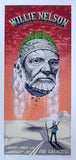 2006 Willie Nelson - Orange Variant Concert Poster by Emek