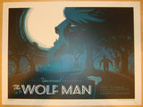 2013 "The Wolf Man" - Silkscreen Movie Poster by Tom Whalen